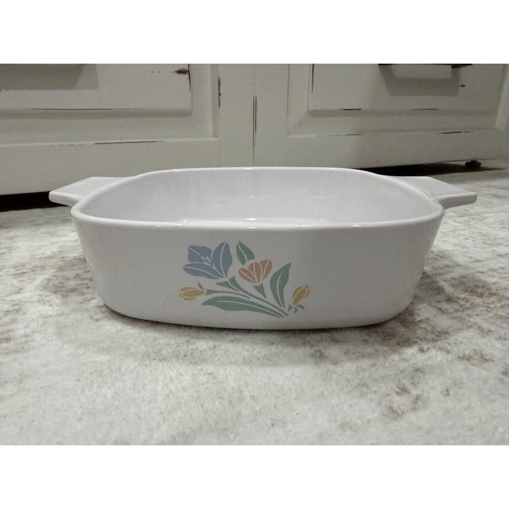 Vintage CorningWare Friendship Stencil 1.5L Casserole Dish A-1-1/2-B NO LID